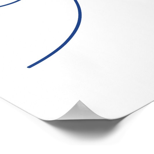 イリノイ州東部ワードマークロゴ ポスター (角)