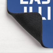 イリノイ州東部ワードマークロゴ マウスパッド (コーナー)