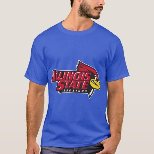 イリノイ州立大学レッドバードのアイコン Tシャツ (正面)