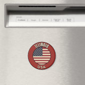 イリノイ州 アメリカ合衆国 マグネット (インサイチュ (食洗機))