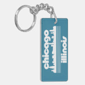 イリノイ州，シカゴ キーホルダー (正面左)
