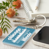 イリノイ州，シカゴ キーホルダー (正面右)