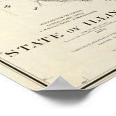 イリノイ州 ポスター (角)