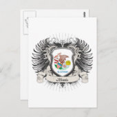 イリノイ州 ポストカード (正面/裏面)