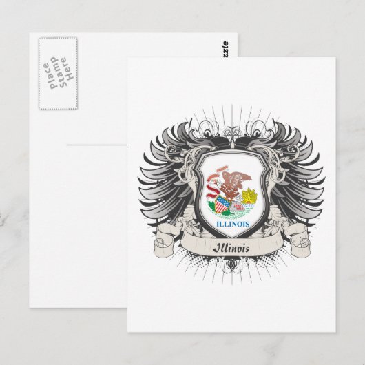 イリノイ州 ポストカード (正面/裏面)