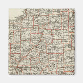 イリノイ州 マグネット (正面)