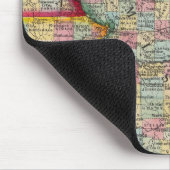 イリノイ州、ミズーリ州、アイオワ州、ネブラスカ州、カンザス州 マウスパッド (コーナー)