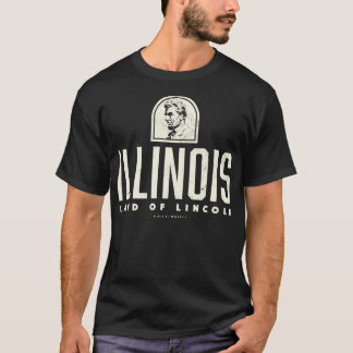 イリノイ州 リンカーンの地タン Tシャツ