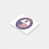 イリノイ州，米国州，イリノイ州Tシャツ ポストイット (アングル)