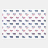 イリノイ州、50州、リバティ・ベル ラッピングペーパーシート (正面)