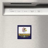 イリノイ州(SP) マグネット (インサイチュ (食洗機))