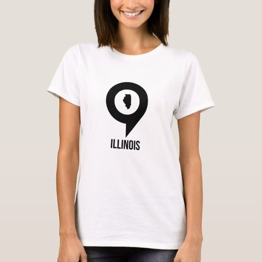 イリノイ州 Tシャツ (正面)