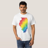 イリノイ州 Tシャツ (正面フル)