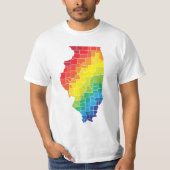 イリノイ州 Tシャツ (正面)