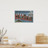 イリノイ州Kewanee – ラージレターのシーン ポスター (キッチン)