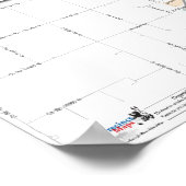 イリノイ第11戦境内地図(IL-11) ポスター (角)