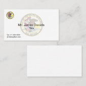 イリノイ素晴らしシール 名刺 (正面/裏面)