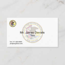 イリノイ素晴らしシール 名刺