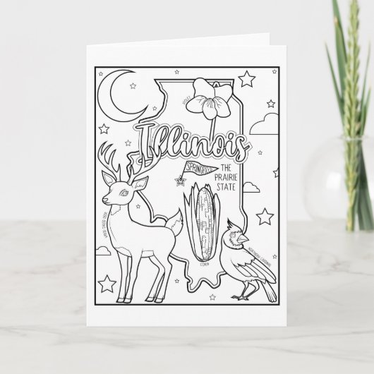 イリノイ色の目襟 シーズンカード (正面)