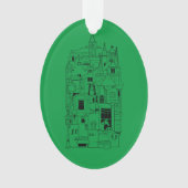 イリノイ貝柱 オーナメント (正面)