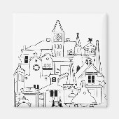 イリノイ貝柱 マグネット (正面)