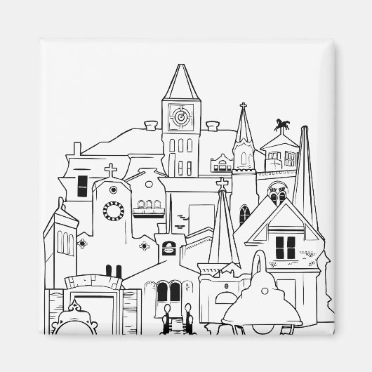 イリノイ貝柱 マグネット (正面)