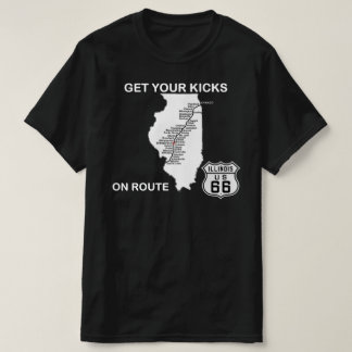 イリノイ蹴ルート66にアクセス Tシャツ