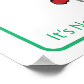 イリノイ道路標識 ポスター (角)