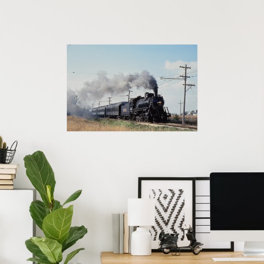 イリノイ鉄道館フリスコ2-10-01630号館 ポスター (ホームオフィス)