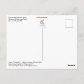 イリノイ鉄道駅エルムハースト ポストカード (裏面)