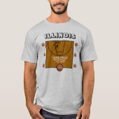 イリノイ長袖シャツ Tシャツ (正面)