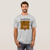 イリノイ長袖シャツ Tシャツ (正面フル)