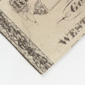 イリノイ10 フリースブランケット (角)