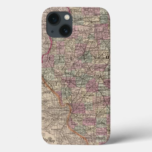 イリノイ10 Case-Mate iPhoneケース (裏面)