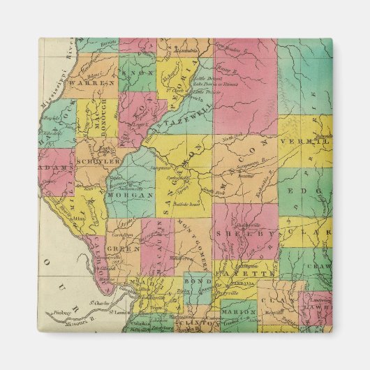 イリノイ11 マグネット (正面)