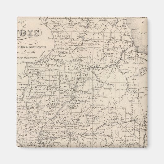 イリノイ12 マグネット (正面)