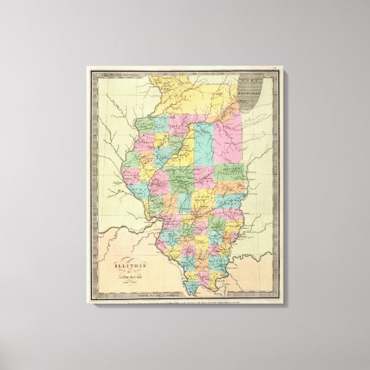 イリノイ13 キャンバスプリント (正面)