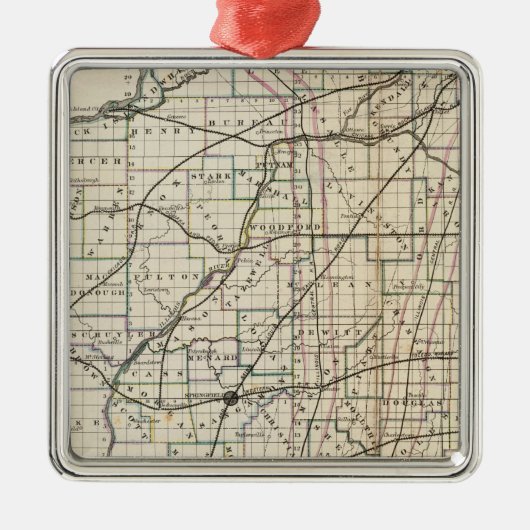 イリノイ13 メタルオーナメント (正面)