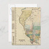 イリノイ1822年 ポストカード (正面/裏面)