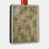 イリノイ2の新しい地図 メタルオーナメント (右)