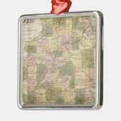 イリノイ2の新しい地図 メタルオーナメント (左)