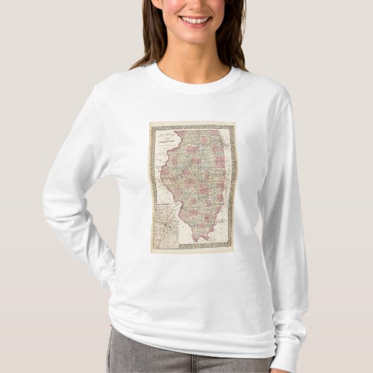 イリノイ8 Tシャツ (正面)