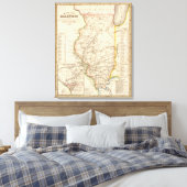 イリノイ9 キャンバスプリント (インサイチュ (寝室))