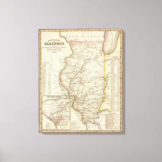 イリノイ9 キャンバスプリント (正面)