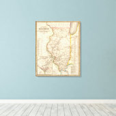 イリノイ9 キャンバスプリント (インサイチュ (ウッドフロア))