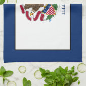 イリノイ キッチンタオル (折り畳み)