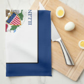 イリノイ キッチンタオル (四つ折り)