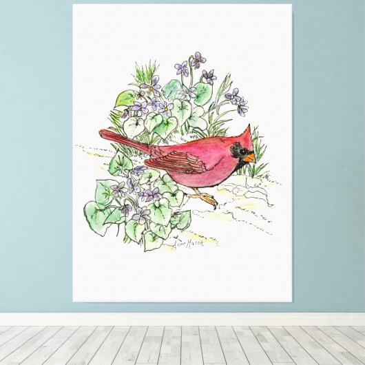 イリノイ キャンバスプリント (インサイチュ (ウッドフロア))