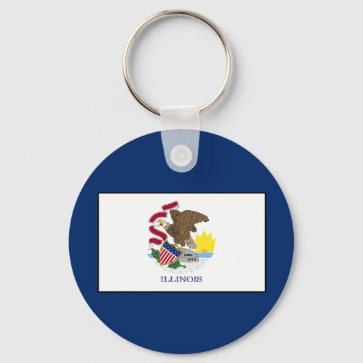 イリノイ キーホルダー (正面)