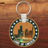 イリノイ キーホルダー (裏面)